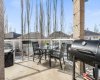 Upper deck entertaining space with natural gas BBQ hookup.