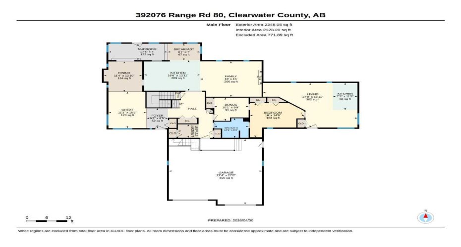 392076 Range Road 8-0, Rural Clearwater County, Alberta T4T 2A4, 6 Bedrooms Bedrooms, ,4 BathroomsBathrooms,Residential,For Sale,Range Road 8-0,A2305535