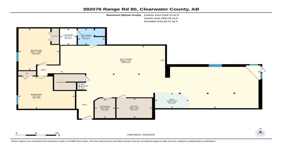 392076 Range Road 8-0, Rural Clearwater County, Alberta T4T 2A4, 6 Bedrooms Bedrooms, ,4 BathroomsBathrooms,Residential,For Sale,Range Road 8-0,A2305535