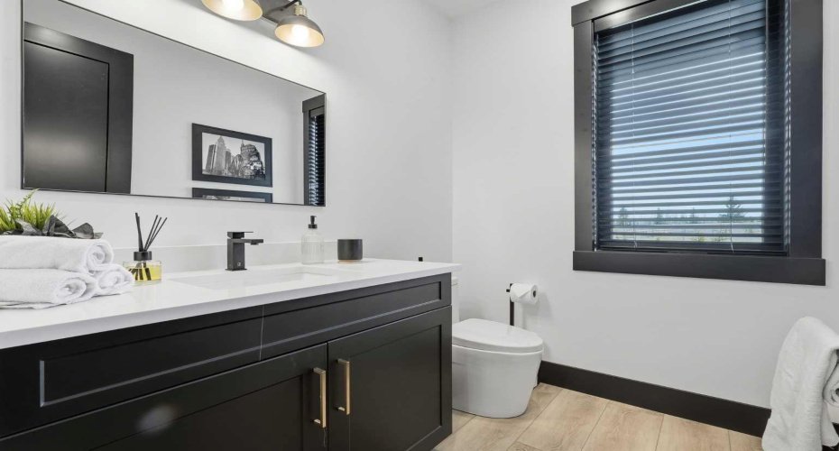 2 piece powder room