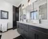 5 piece ensuite bathroom with steam shower rough-in