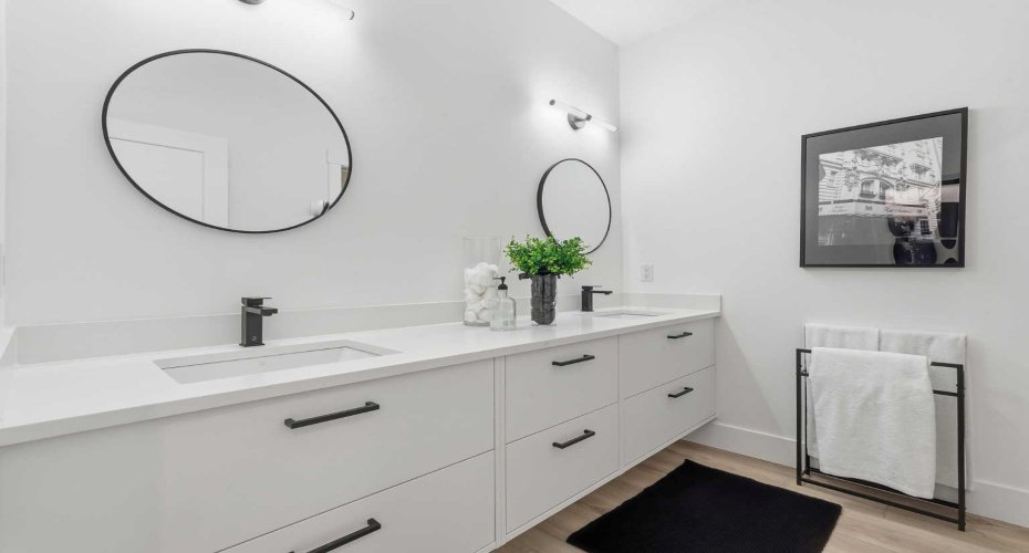 5 piece lower level bathroom