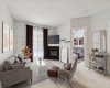 Living room, Virtually staged