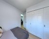 No shortage of storage. Bedroom three features expansive closet space, keeping the clean aesthetic of the home clutter-free.