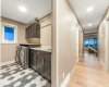 Laundry room on the upper level...