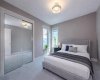 One of the three bedrooms on the upper level...