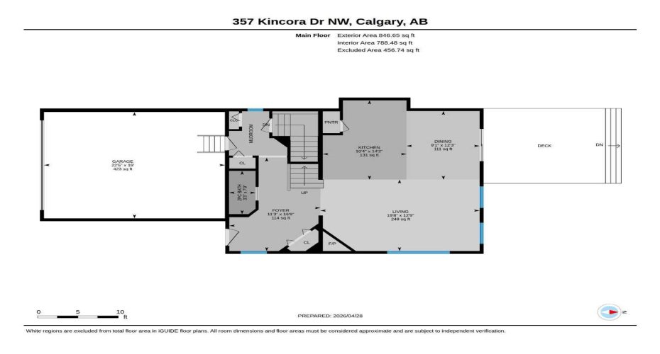 357 Kincora Drive, Calgary, Alberta T3R 1N3, 3 Bedrooms Bedrooms, ,3 BathroomsBathrooms,Residential,For Sale,Kincora,A2305802
