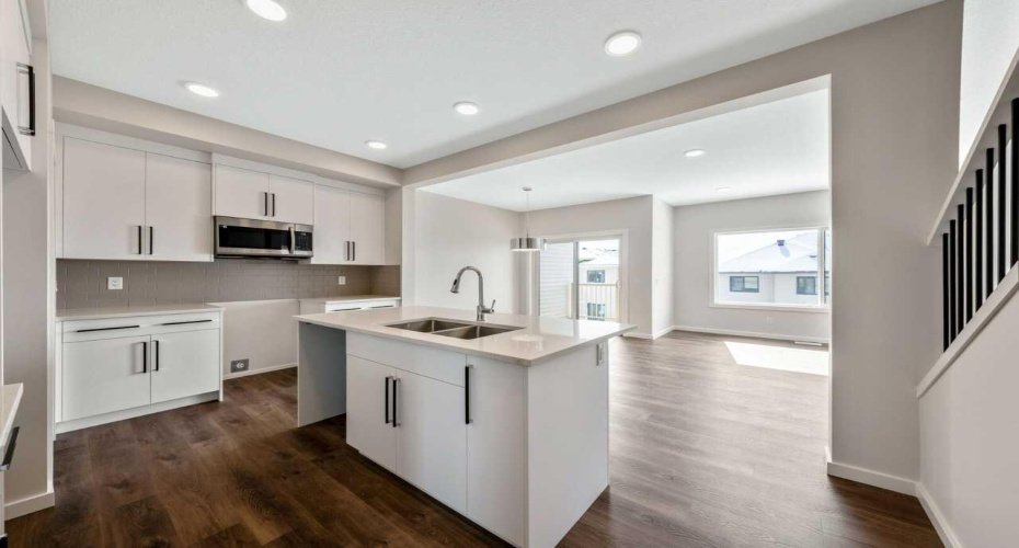 Open concept main floor