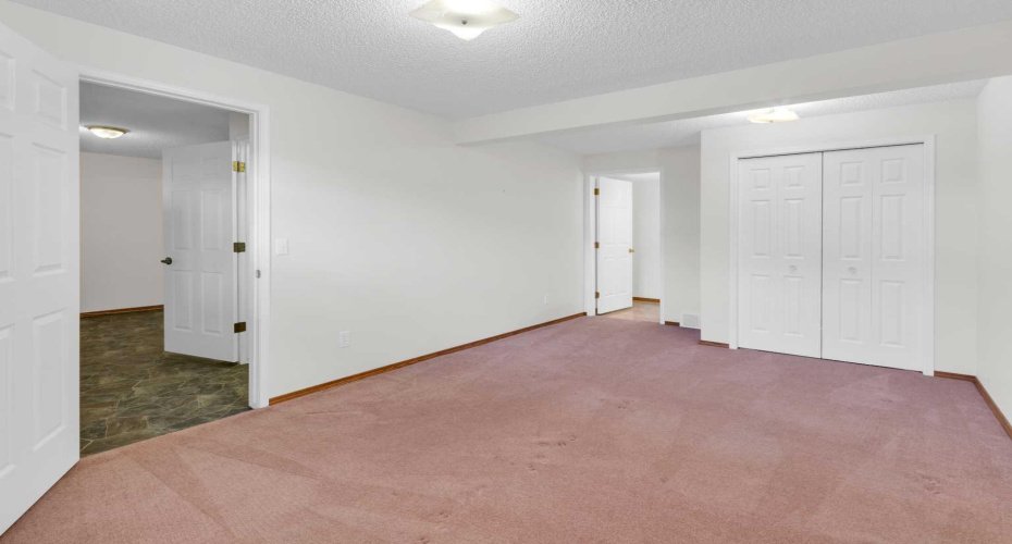 Basement hobby room, windows do not meet current egress requirements