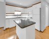 Kitchen with island