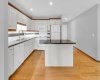 Kitchen with island