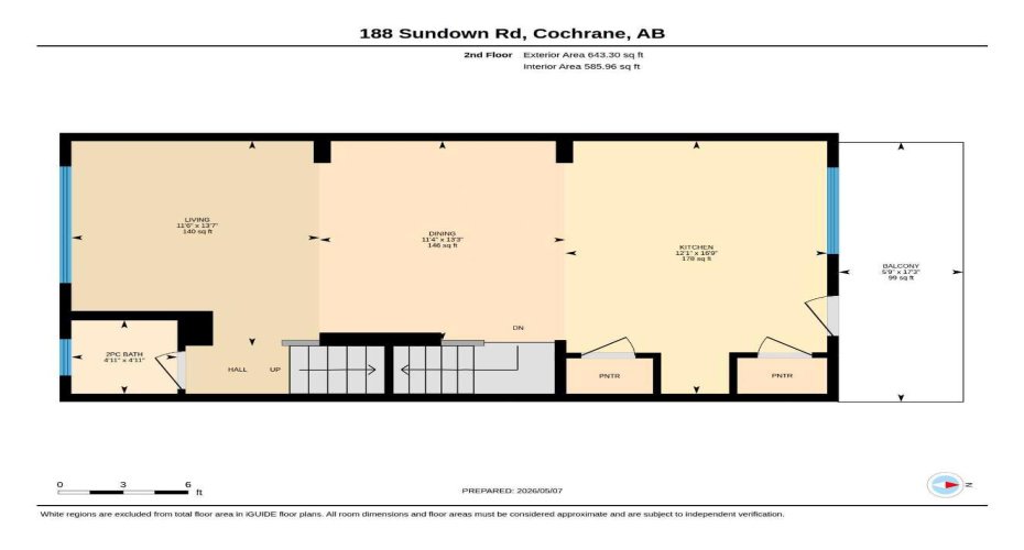 188 Sundown Road, Cochrane, Alberta T4C 2M5, 3 Bedrooms Bedrooms, ,3 BathroomsBathrooms,Residential,For Sale,Sundown,A2309401