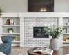 Beautifully detailed fire place to enhance your living space
