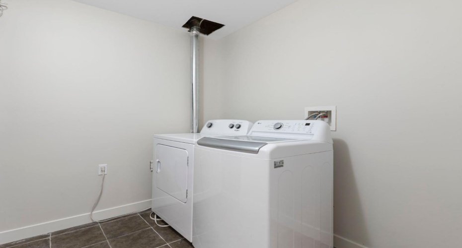 Laundry lower level