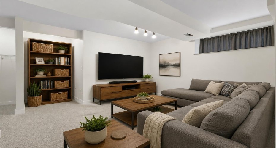 Staged lower level