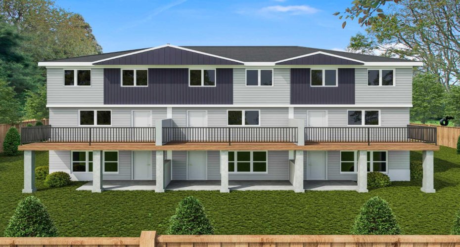 Rendering of completed unit