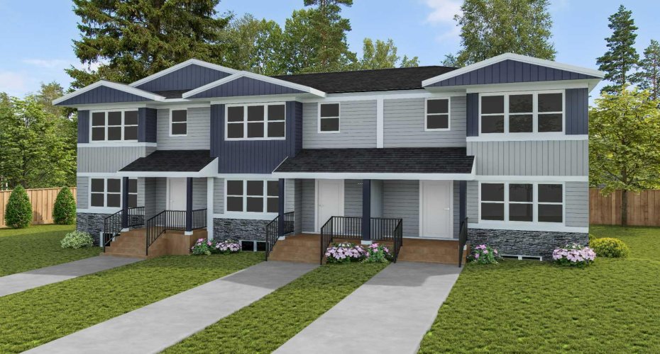 Rendering of completed unit
