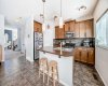Open concept Kitchen and Dining