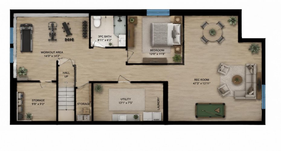Basement Layout option