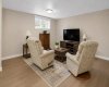 Staged to show the space