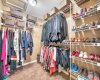 Walk-in closet to suite all your needs.