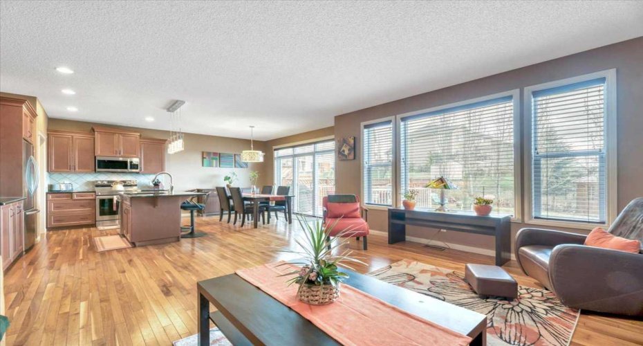 Open concept main floor.