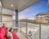 Private balcony to enjoy sunsets and mountain views.