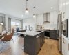Open concept living space