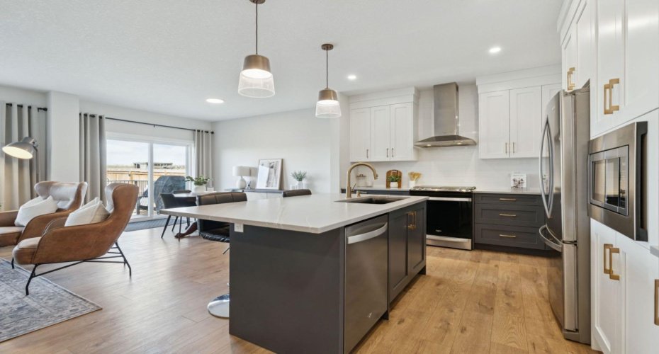 Open concept living space