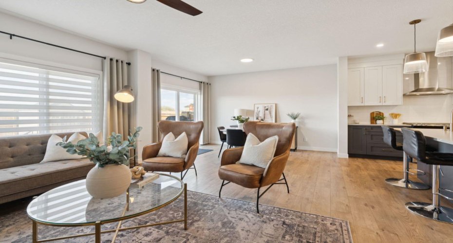 Energy naturally flows with the open space perfect for hosting