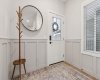 Open entry way