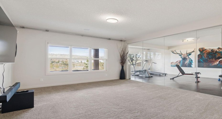 Rec room with lots of space to make your own