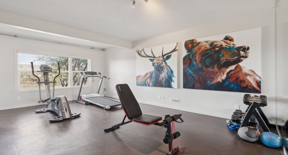 Bright & Airy Gym with River Views