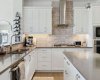 Ample space in the kitchen
