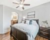 The Primary bedroom fit for a king