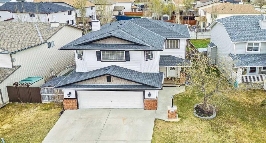 Strategically located at the end of a row of homes which compliments your family privacy