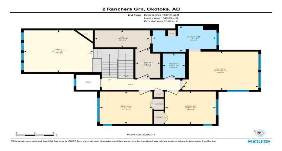 2 Ranchers Green, Okotoks, Alberta T1S 0G6, 4 Bedrooms Bedrooms, ,4 BathroomsBathrooms,Residential,For Sale,Ranchers,A2311245