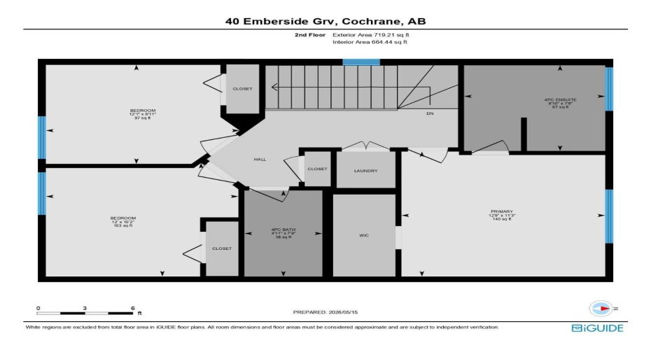 40 Emberside Grove, Cochrane, Alberta T4C 3C8, 3 Bedrooms Bedrooms, ,3 BathroomsBathrooms,Residential,For Sale,Emberside,A2311737