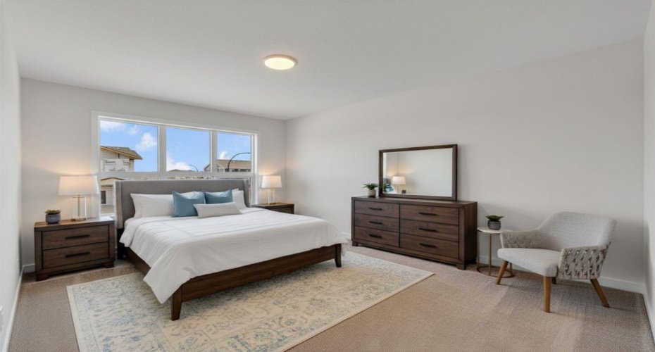 Furniture has been virtually staged