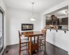 Feel involved with the action in the kitchen with the look through perfect for visiting and spending quility time with family and friends.