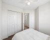 Large closet perfect for storage and keeping family or guests feeling organized and at home.