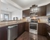 Newer appliances in the kitchen bring peace of mind to the chef of the house hold.