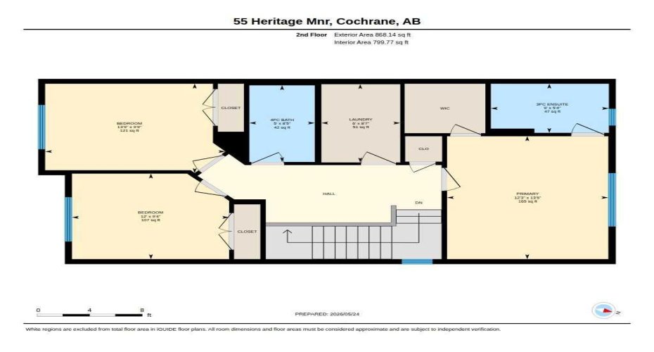 55 Heritage Manor, Cochrane, Alberta T4C 3K7, 3 Bedrooms Bedrooms, ,3 BathroomsBathrooms,Residential,For Sale,Heritage,A2314683