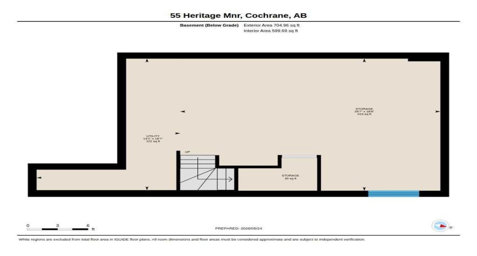 55 Heritage Manor, Cochrane, Alberta T4C 3K7, 3 Bedrooms Bedrooms, ,3 BathroomsBathrooms,Residential,For Sale,Heritage,A2314683