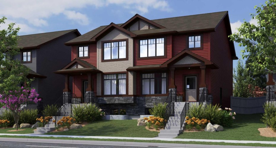Virtual rendering of home