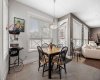 bright dining nook!