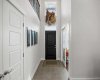 Bright front entrance