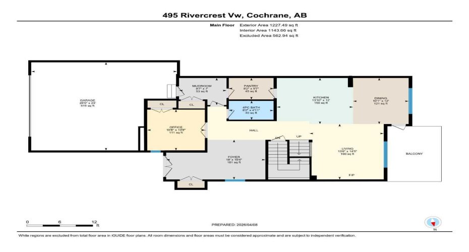 495 Rivercrest View, Cochrane, Alberta T4C 2W9, 4 Bedrooms Bedrooms, ,4 BathroomsBathrooms,Residential,For Sale,Rivercrest,A2300229