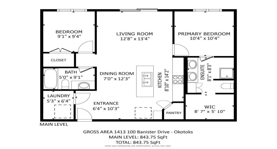100 Banister Drive, Okotoks, Alberta T1S 5Y2, 2 Bedrooms Bedrooms, ,2 BathroomsBathrooms,Residential,For Sale,Banister,A2313986