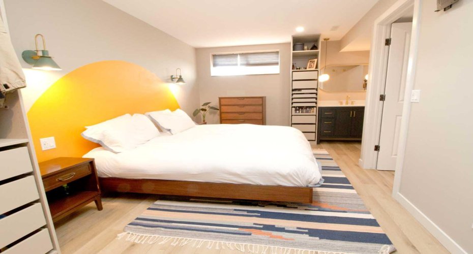 Basement Bedroom